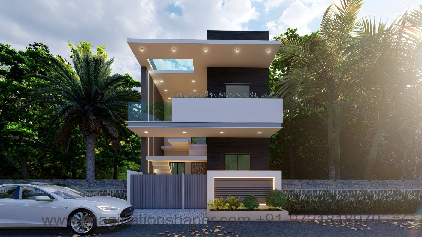 Low Cost Normal House Front Elevation Designs Customized Designs By 