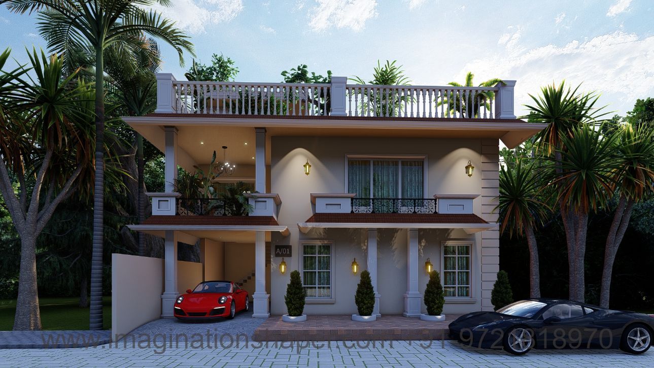 Modern classic villa design